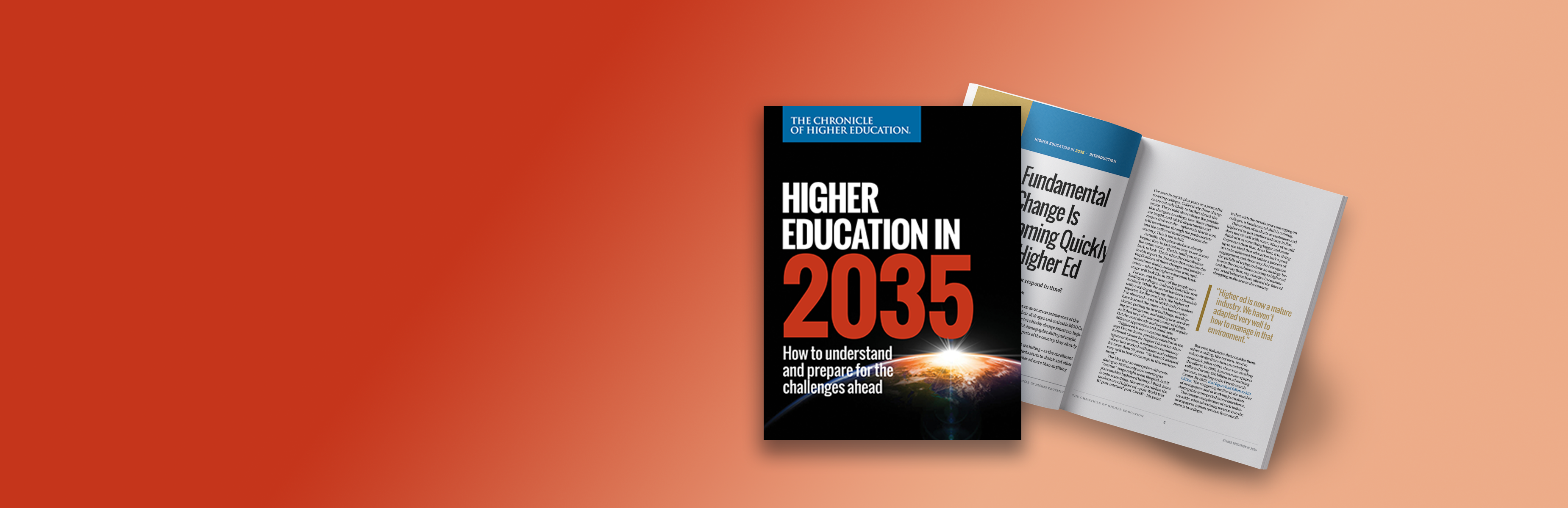 Chronicle Report: Higher Education in 2035